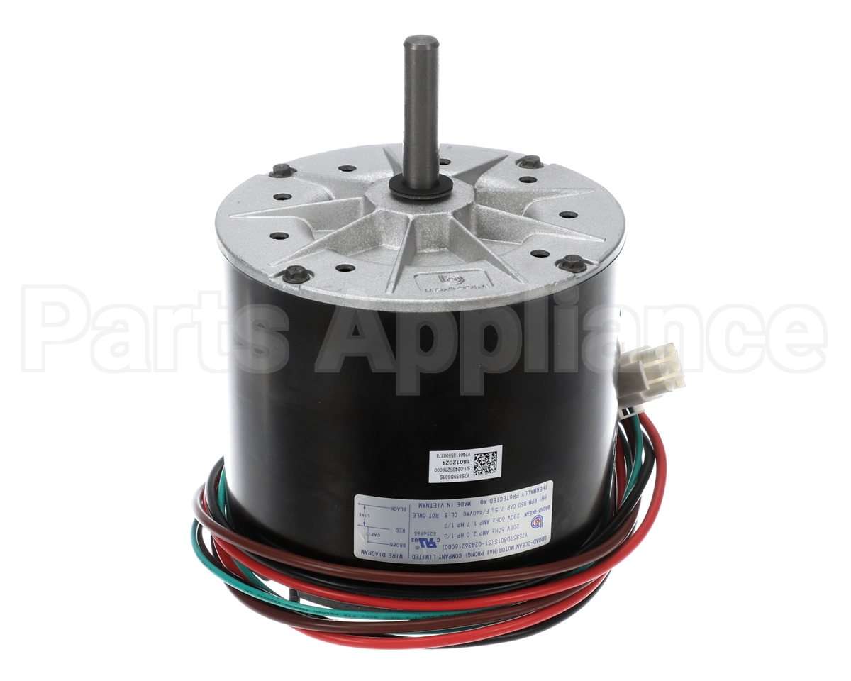 S1-024-36216-000 York 208-230V1Ph 1/3Hp 850Rpm Motor