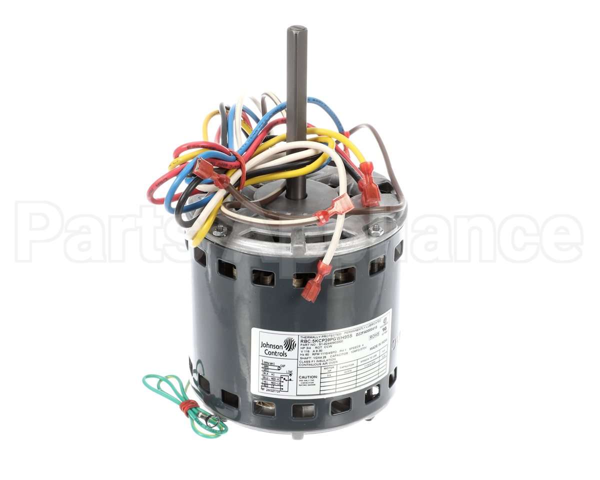 S1-024-40902-000 York 115V 3/4Hp 1110Rpm 4Spd Motor