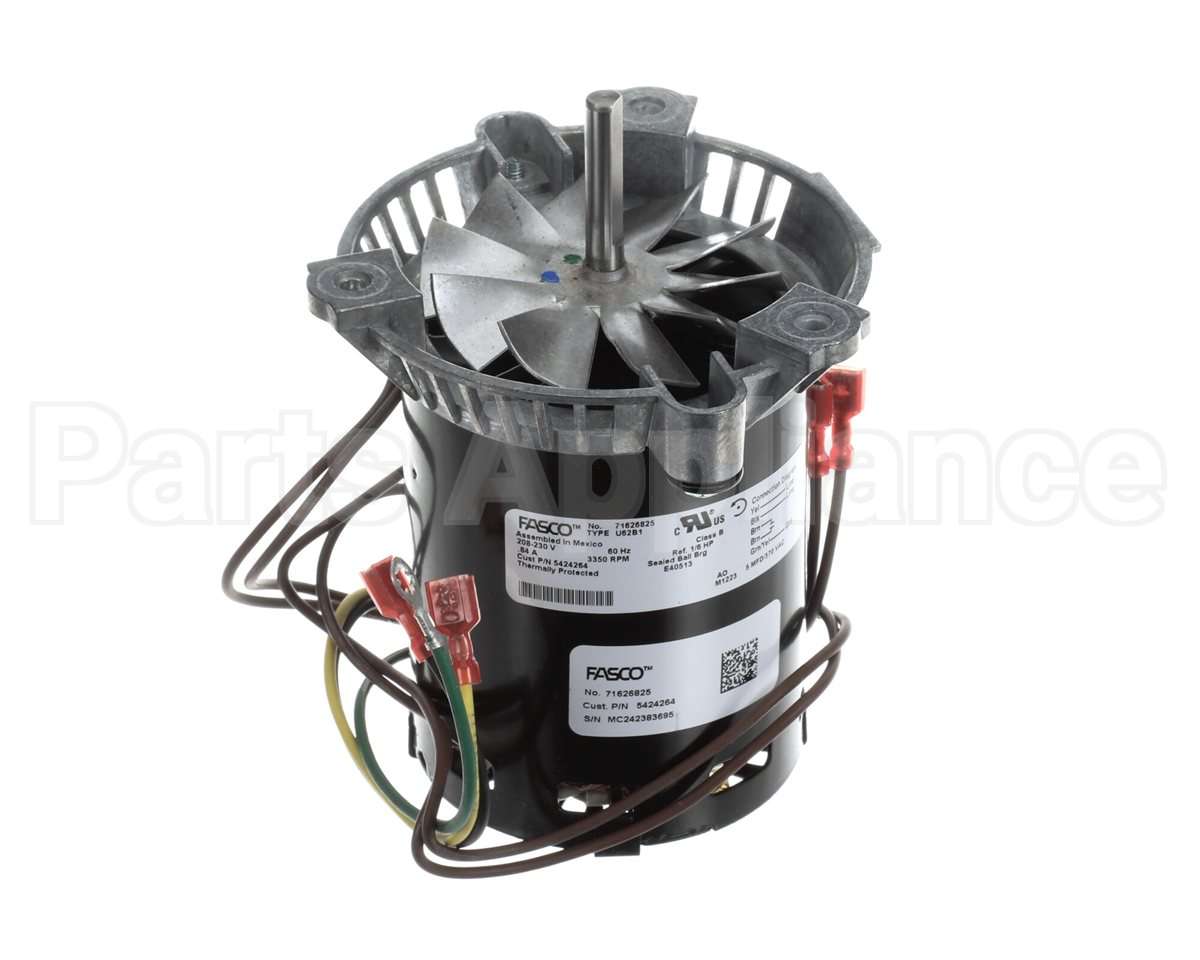 S1-024-41229-000 York Mtr Draft 1/6 3350 Cw 230V3Ph