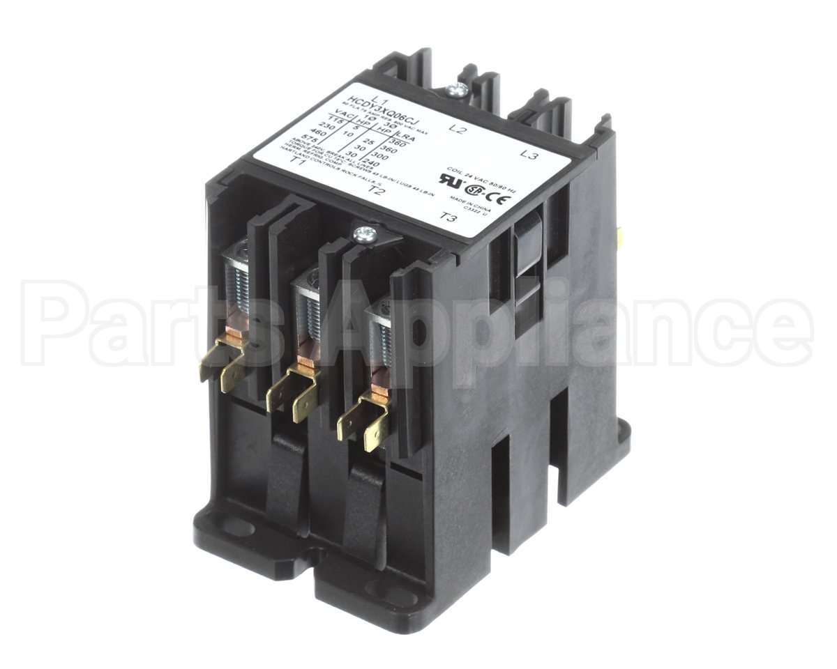 S1-024-41240-000 York Cntctr 3-Pole 24V-Coil 60A