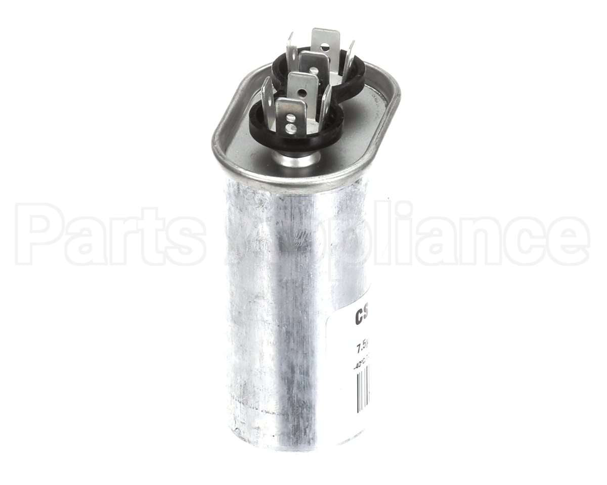 S1-02420045700 York Single Run Capacitor, 7.5Mfd,370V,Flat