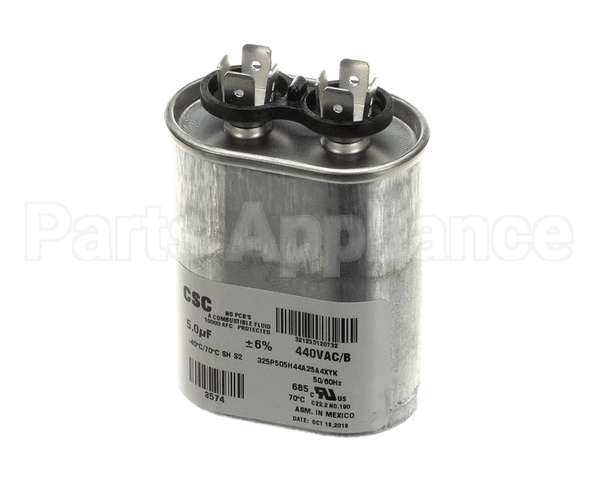 S1-02420062700 York Single Run Capacitor, 5Mfd,440V,Flat