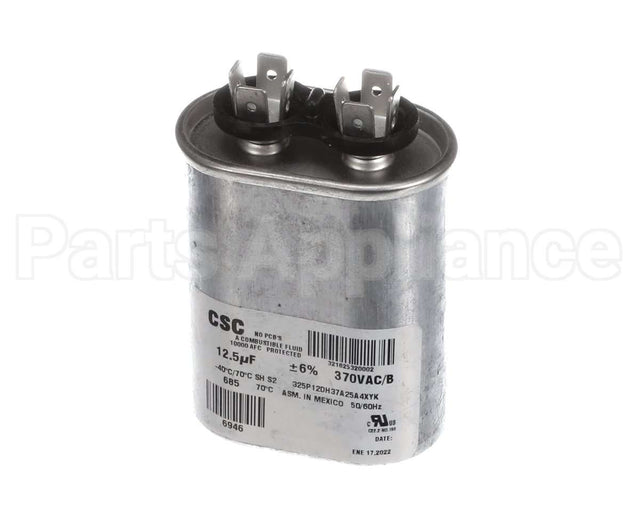 S1-02425899000 York Capacitor,Run Single,12.5Mfd,370V,Flat