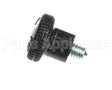 S1-029-24412-000 York Mag Door Knob Blck Long Collar
