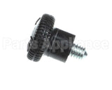 S1-02924412000 York Door Knob (Black) Long Collar, Mag Door
