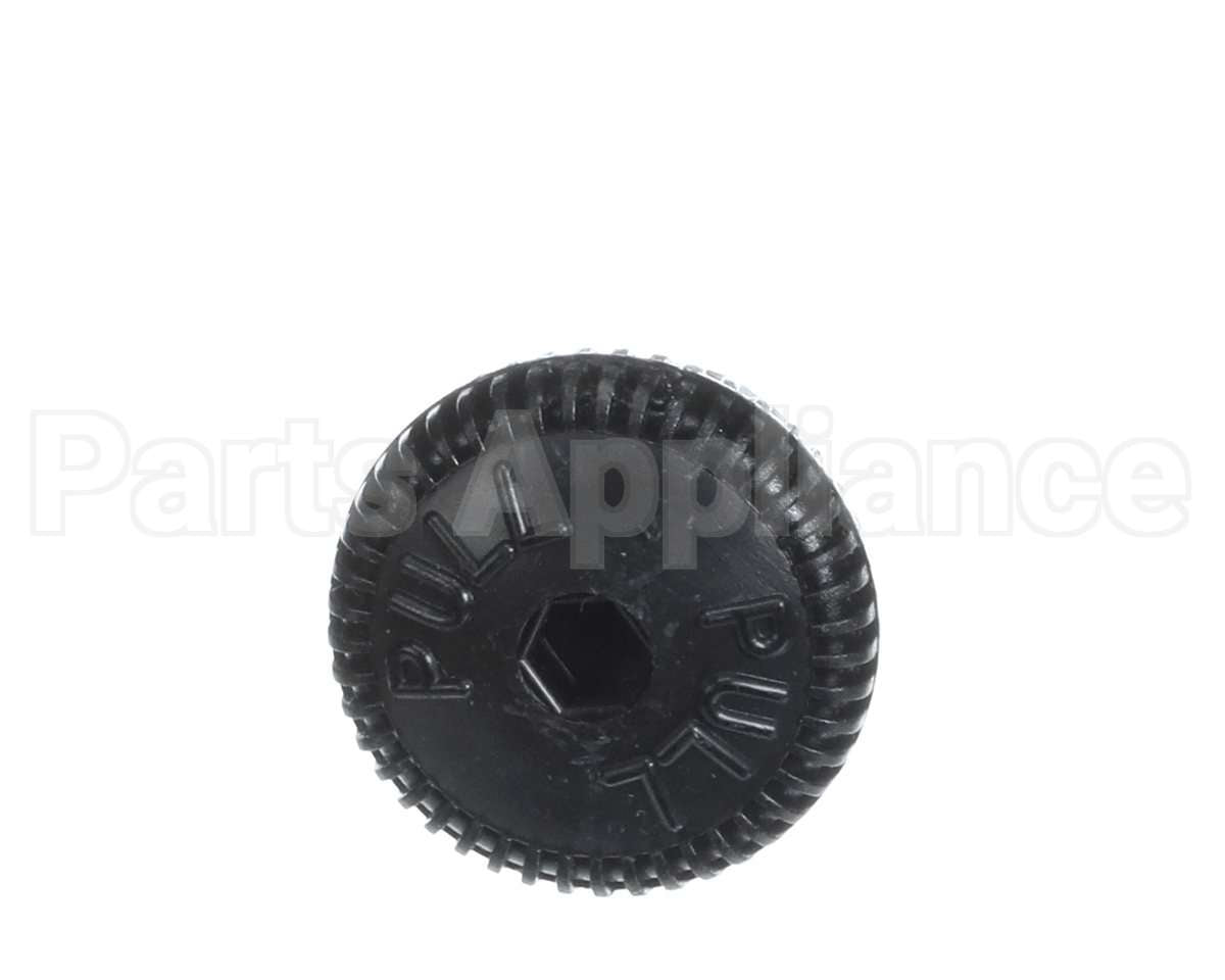 S1-02924412000 York Door Knob (Black) Long Collar, Mag Door