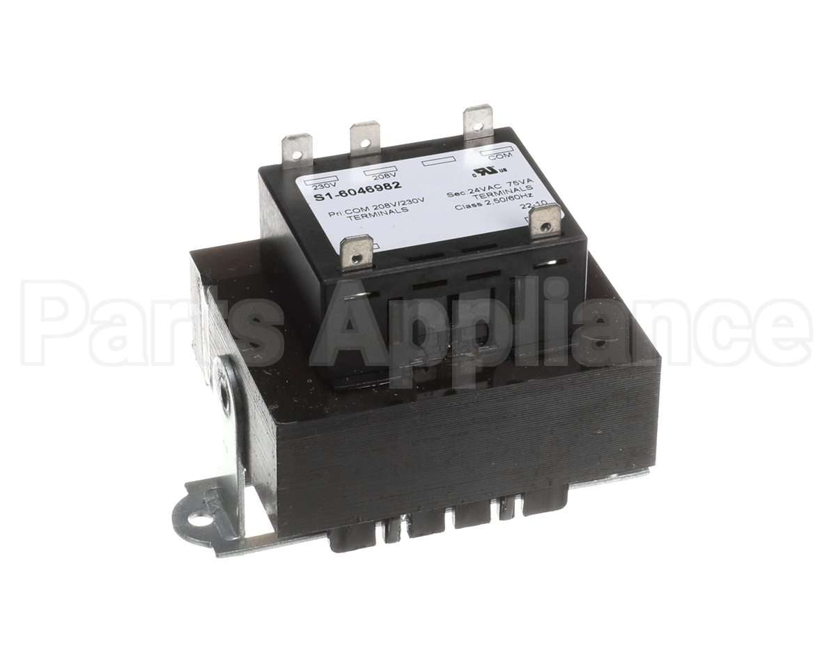 S1-6046982 York Trnsf,208/230V,24V,75Va,50/60Hz