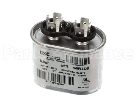 S1-CAP44050F York Capacitor,Run Single,5Mfd,440V,Flat