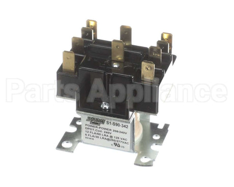 S1-S90-342 York Relay,Switch,208/240V Coil,50/60Hz,Dpdt