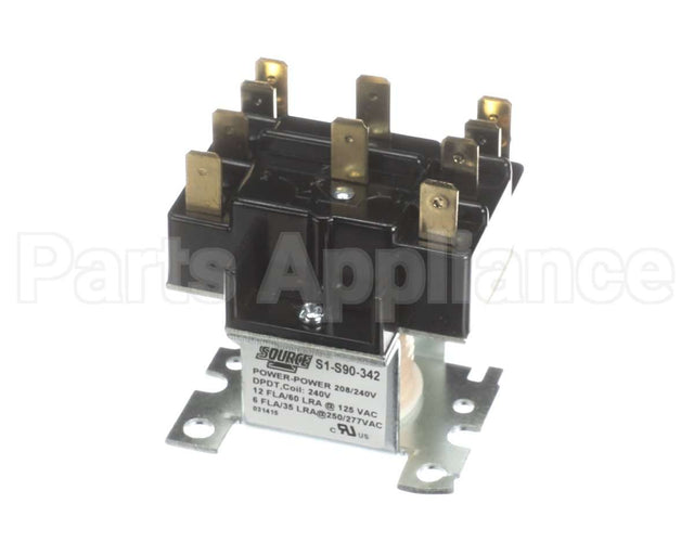 S1-S90-342 York Relay,Switch,208/240V Coil,50/60Hz,Dpdt