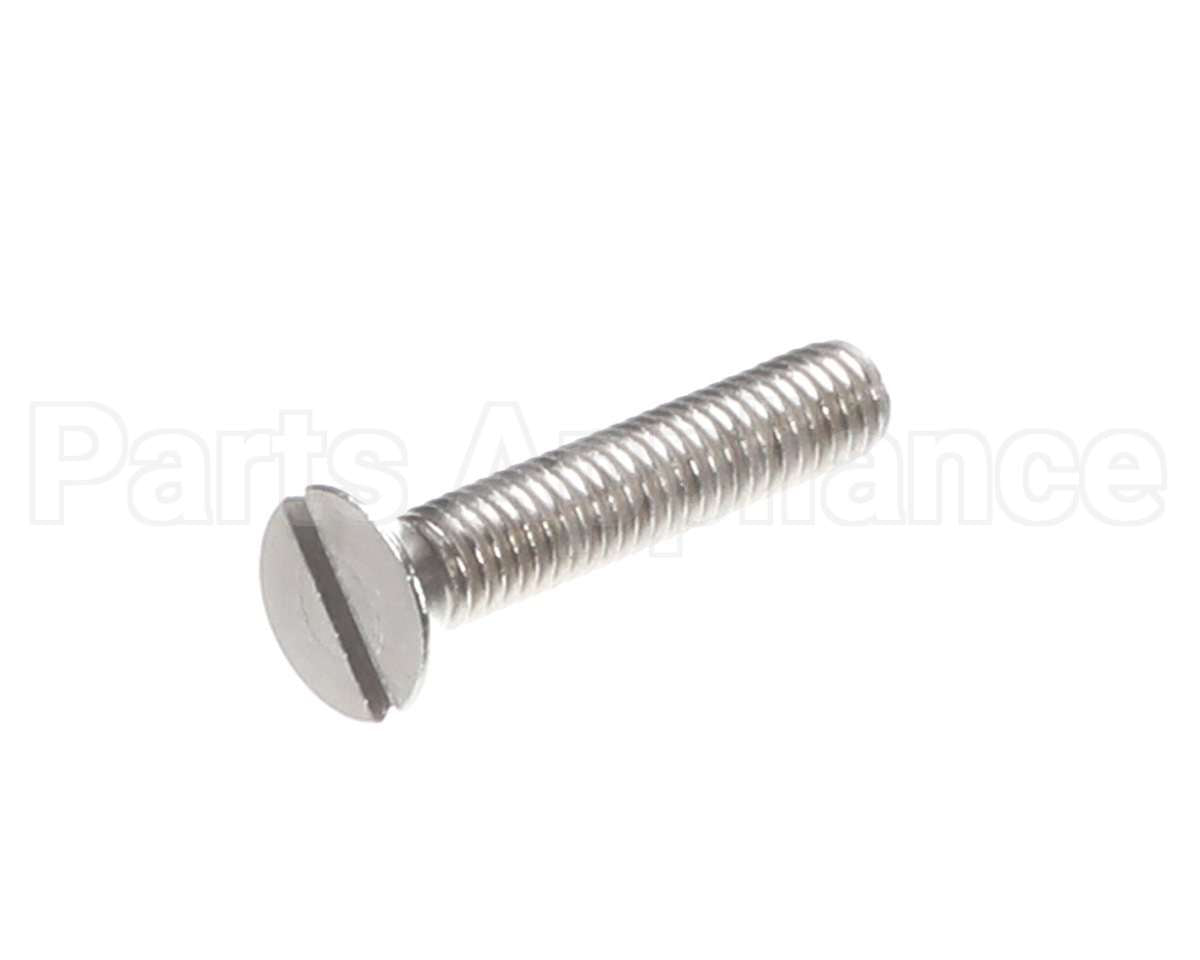 S503 Edlund Screw, 10-32 X 1 S/S Fh Slotte
