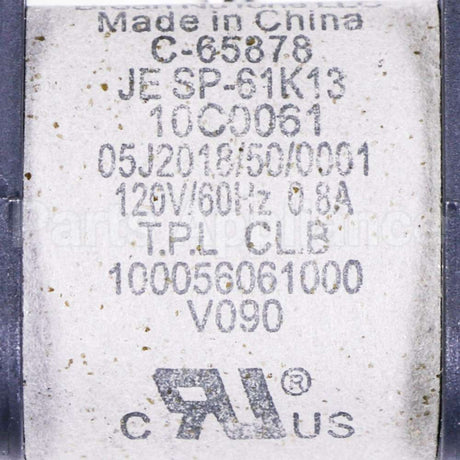 S65878000 Broan Obe105854 Nt Srv Asm Motor #J239-596-328