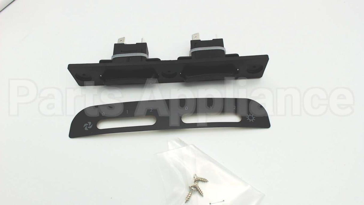 S97017730 Broan-Nutone Black Switch Assy