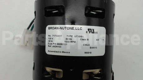 S99080151 Broan Srv Motor F 362 Lo-Sone