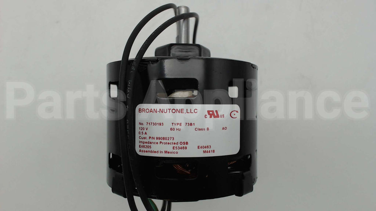 S99080273 Broan Srv Motor F/S90 90Cfm Sltaire
