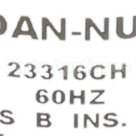 S99080596 Broan Srv Motor F/10N Utility Fan
