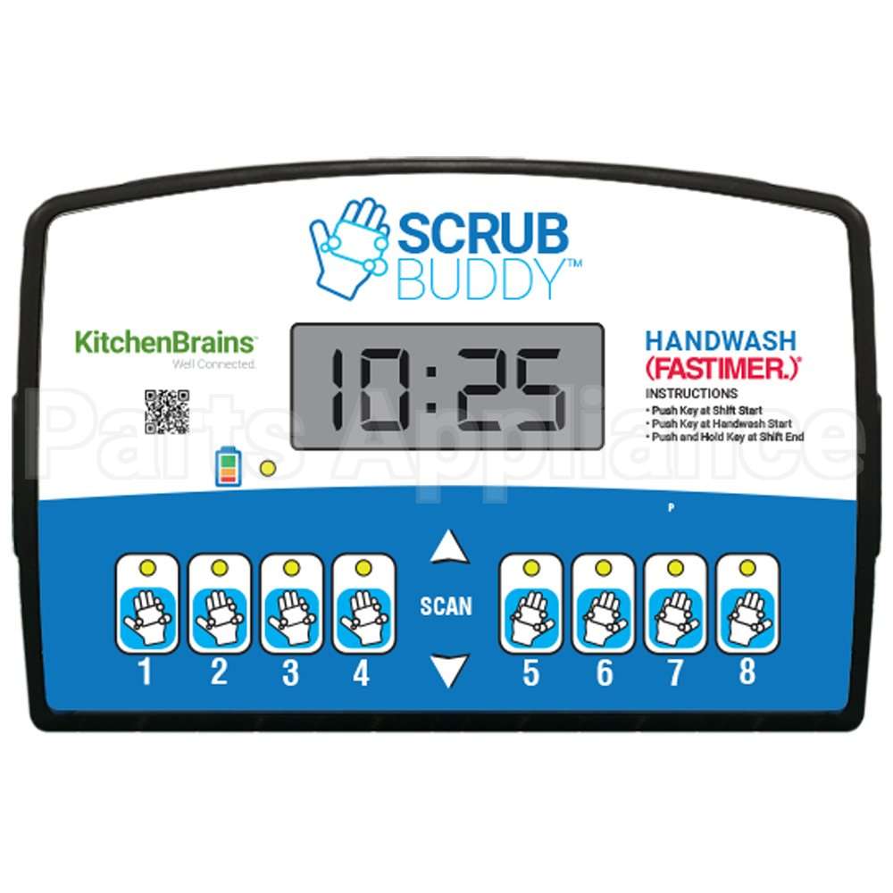 SCRUB_BUDDY Compatible Fast Timer, Hand-Washing, 8-Employee, Scrub Buddy