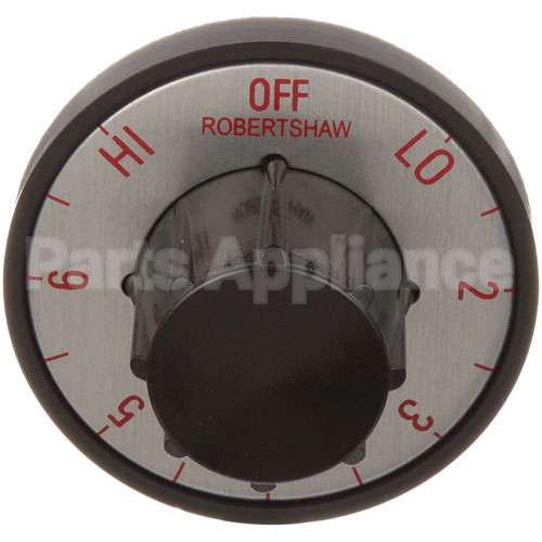 SEP90086 Compatible Delfield Black Knob 2 D, Off-Low-2-6-Hi