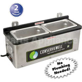 SER87740 Compatible Server Dipperwell, Heated (1/9Th Pans)