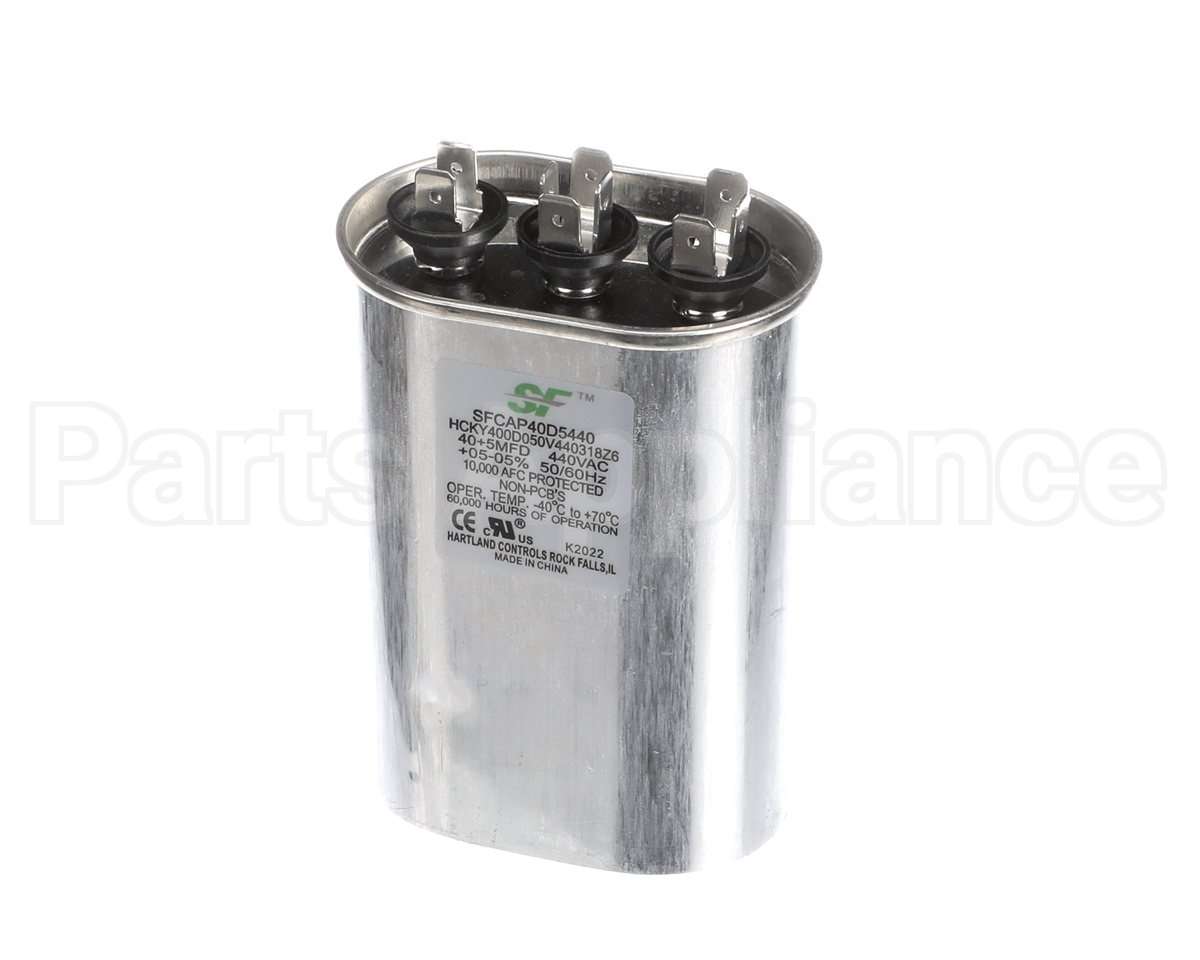 SFCAP40D5440 Trane Capacitor; 40+5Mfd 440V Oval Run Capacit