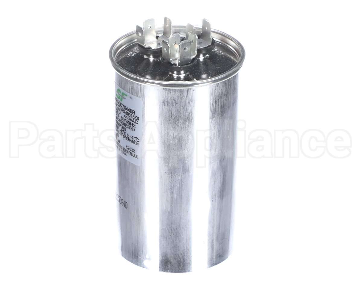 SFCAP50D75440R Trane Capacitor; 50+7.5Mfd 370/440V Round Run