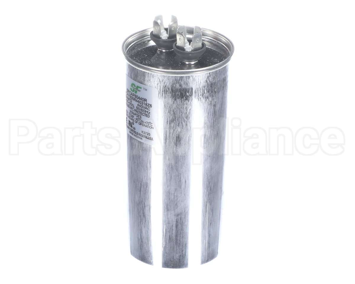 SFCAP80440R Trane Capacitor; 80Mfd 370/440V Round Run Capa