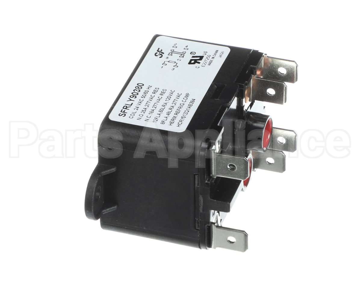 SFRLY90380 Trane Relay; 1No/1Nc, 24 Vac, 50/60Hz, 1/4In