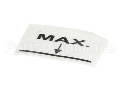 SL300951248 Carpigiani Mix Maximum Level Decal