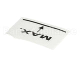 SL300951248 Carpigiani Mix Maximum Level Decal