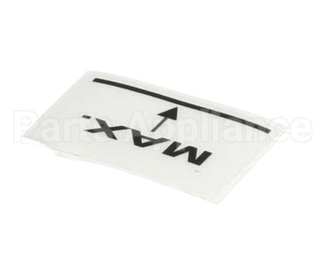 SL300951248 Carpigiani Mix Maximum Level Decal