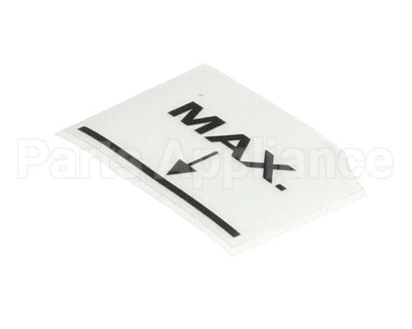 SL300951248 Carpigiani Mix Maximum Level Decal