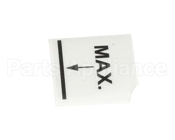 SL300951248 Carpigiani Mix Maximum Level Decal