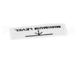 SL300951249 Carpigiani Mix Minimum Level Decal