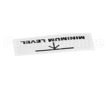 SL300951249 Carpigiani Mix Minimum Level Decal