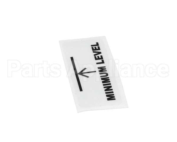 SL300951249 Carpigiani Mix Minimum Level Decal