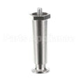 SOUPM015 Compatible Southbend Leg, Hex-Style Foot 4" Tall, 3/8"-16 Thread