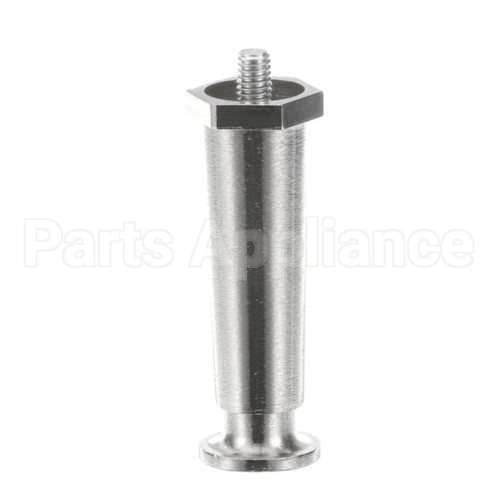 SOUPM015 Compatible Southbend Leg, Hex-Style Foot 4" Tall, 3/8"-16 Thread