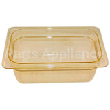 SP-328 Compatible Cambro 1/4 Size Food Pan - Amber High Heat