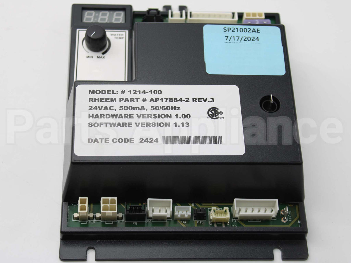 SP21002AE Rheem-Ruud Igniton Control Module Program
