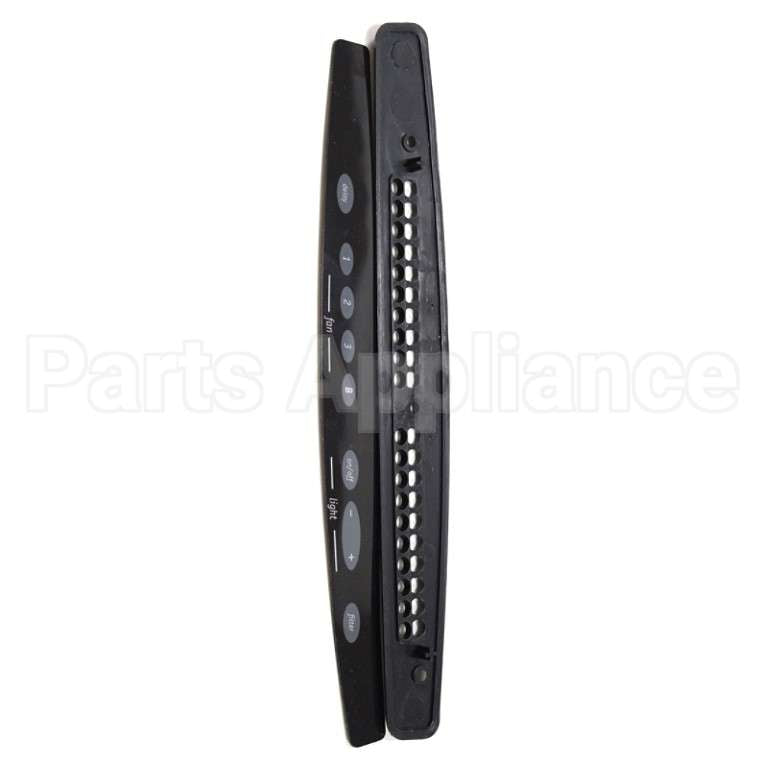 SR169013 Broan Srv Control Panel Black Allure Iii