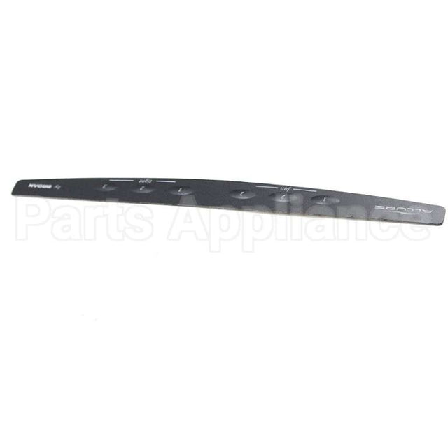 SR627503 Broan Srv Nameplate Broan Black Allure Ii