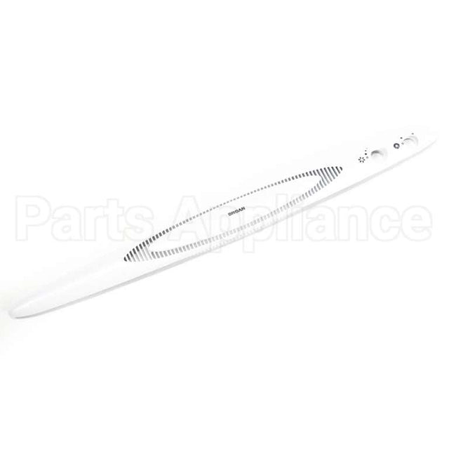 SR99091034 Broan Srv Grl, Nameplate Brn Qt Snapin Wh