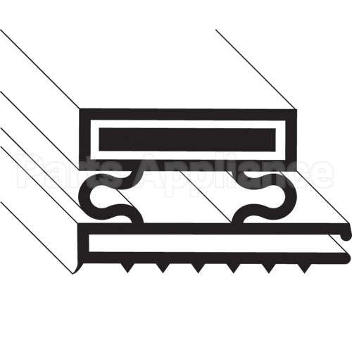 SRK7000272-24 Compatible Sertek Door Gasket - 18.5 X 21.5