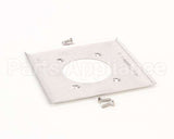 SS703 Hubbell Lighting Cover 2 Gang 2.156" Hole Ss