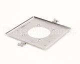 SS703 Hubbell Lighting Cover 2 Gang 2.156" Hole Ss