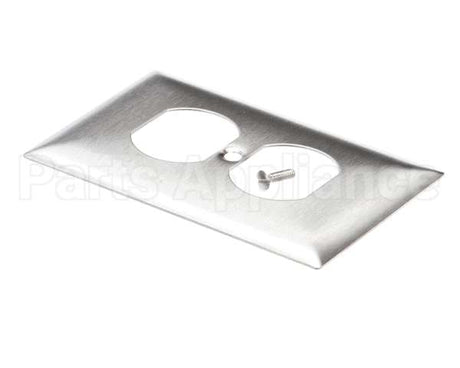 SS8 Hubbell Lighting Wall Plate Ss 1 Gang Dup Recpt
