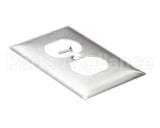 SS8 Hubbell Lighting Wall Plate Ss 1 Gang Dup Recpt