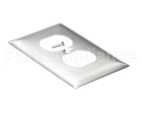 SS8 Hubbell Lighting Wall Plate Ss 1 Gang Dup Recpt