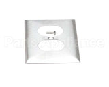 SS8 Hubbell Lighting Wall Plate Ss 1 Gang Dup Recpt