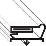 SVC60256-00 Compatible Traulsen Gasket, Ref 22-3/4" X 59- 3/4" - Santoprene